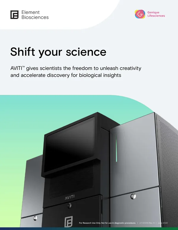First page of Element AVITI™ System